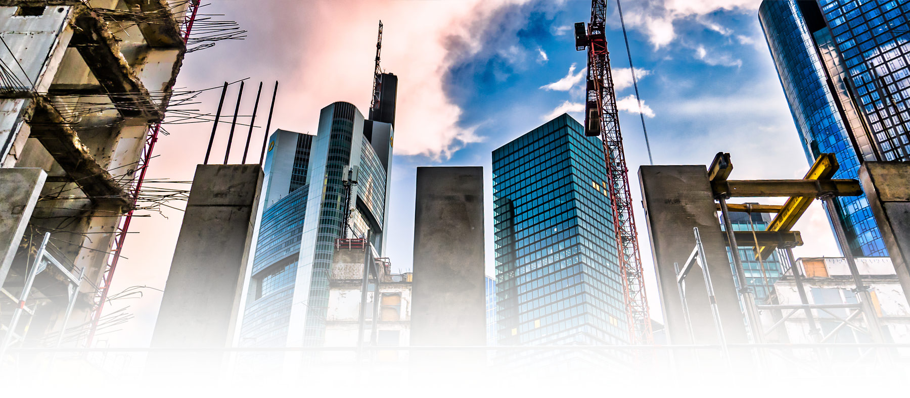 Baustelle 'The Four', Frankfurt